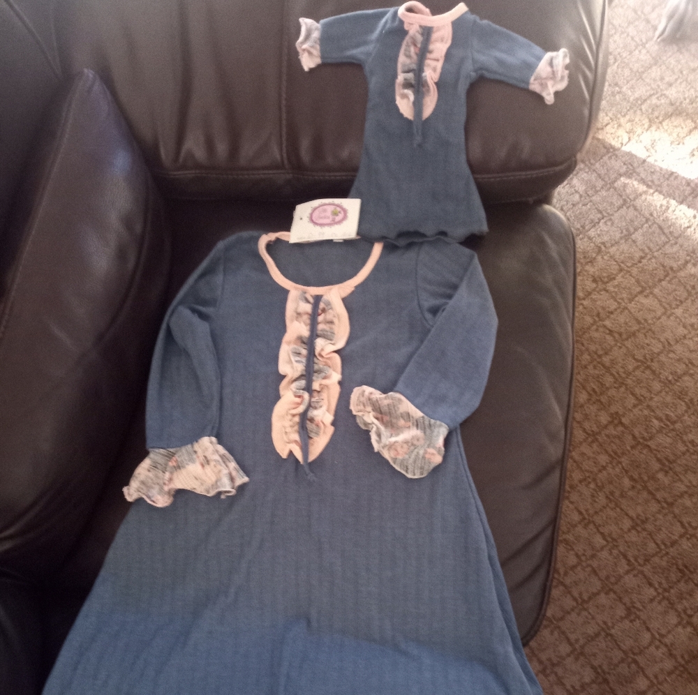 Lilli Lovebird Girls Dress & Matching Doll Dress